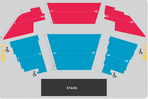 York Barbican York Seating Plan