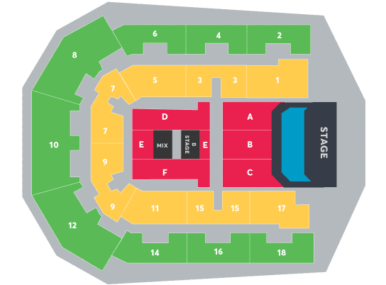 M&S Bank Arena Liverpool Seating Plan